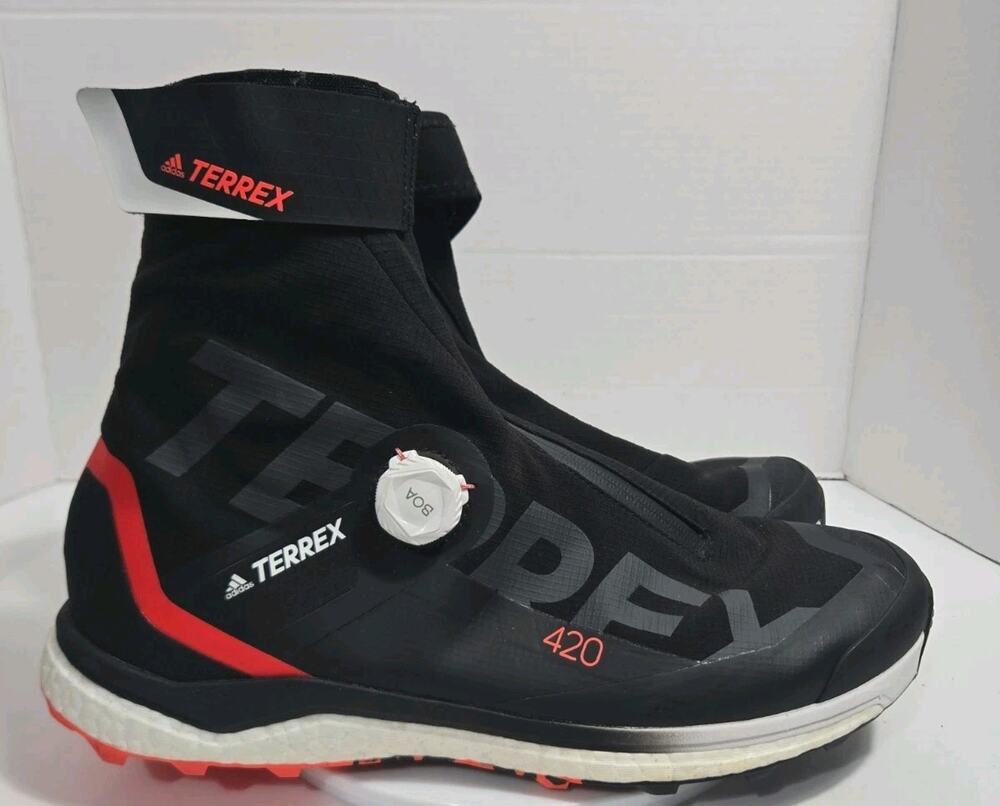 Adidas Terrex Agravic Tech Pro Trail BOA Shoes Boots 420 FU7634 Mens Size 13 US